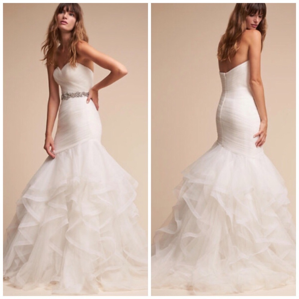 BHLDN Pronovias Barcelona wedding dress 👰
